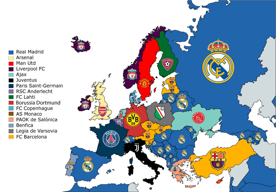 Los 5 equipos de fútbol europeo con más historia y estilo