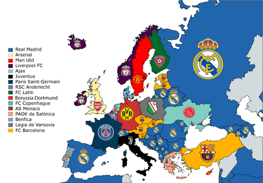 Los 5 equipos de fútbol europeo con más historia y estilo