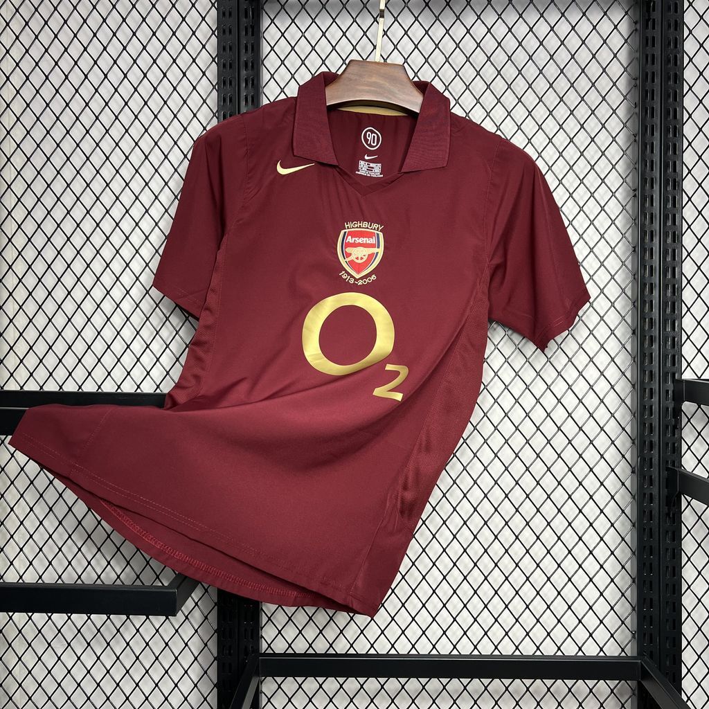 Camiseta Arsenal 2006/07