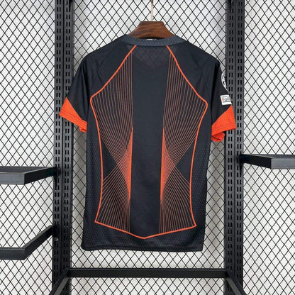 Camiseta Barcelona Negra y Naranja Especial