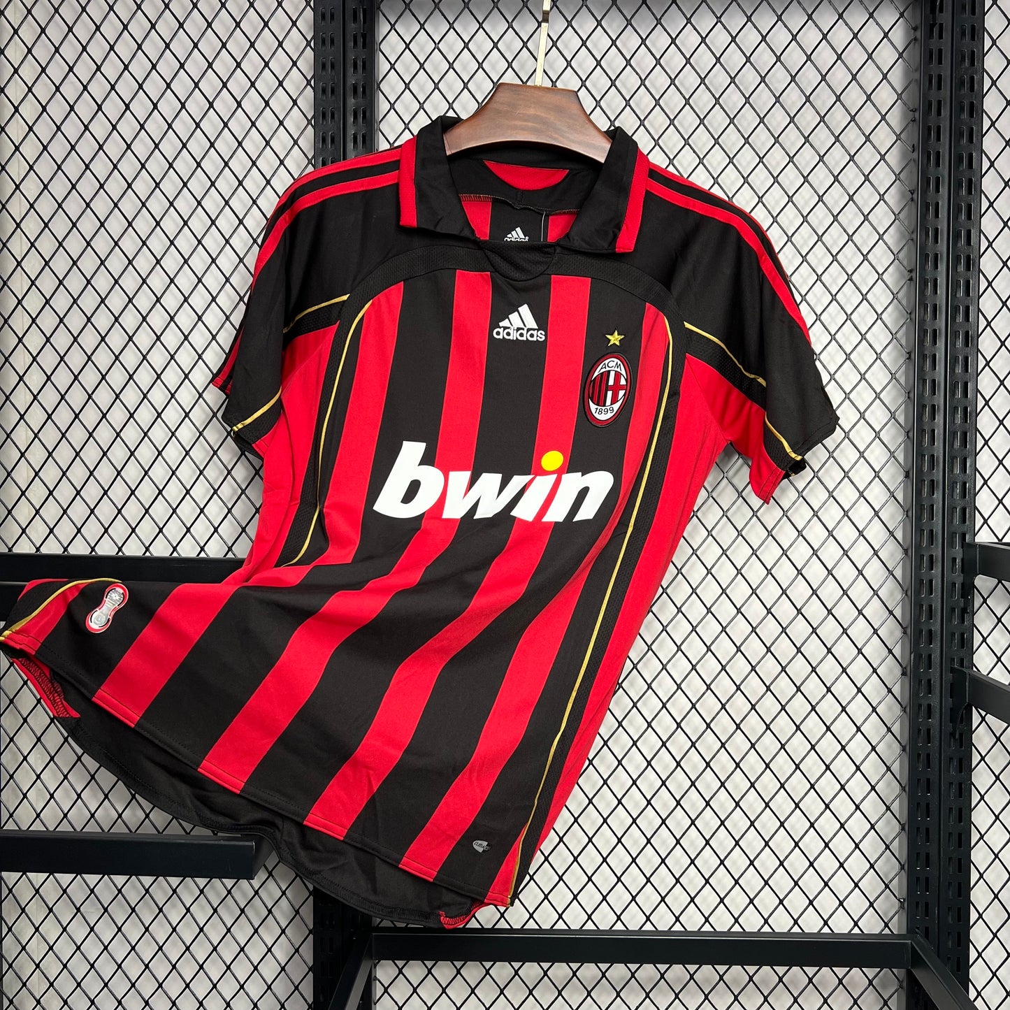 Camiseta Milán 2006/07