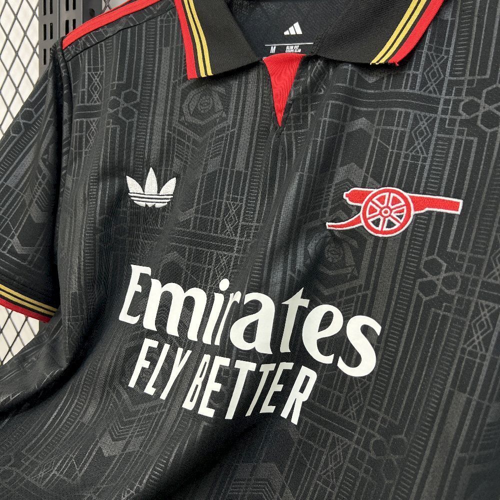 Camiseta Arsenal Negra Especial